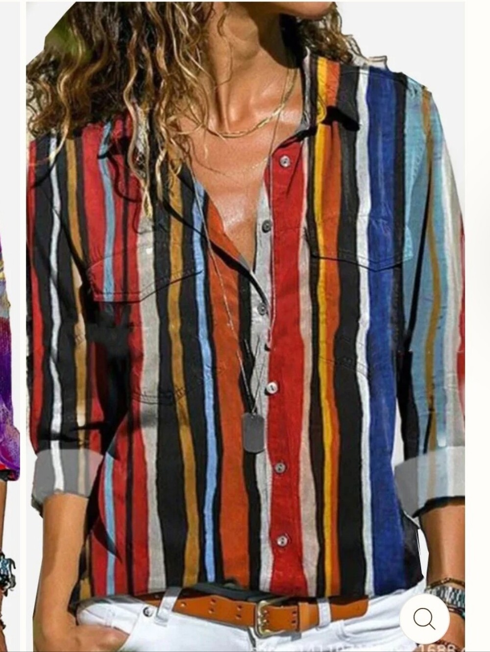 NWT Mayberry Striped Blouse